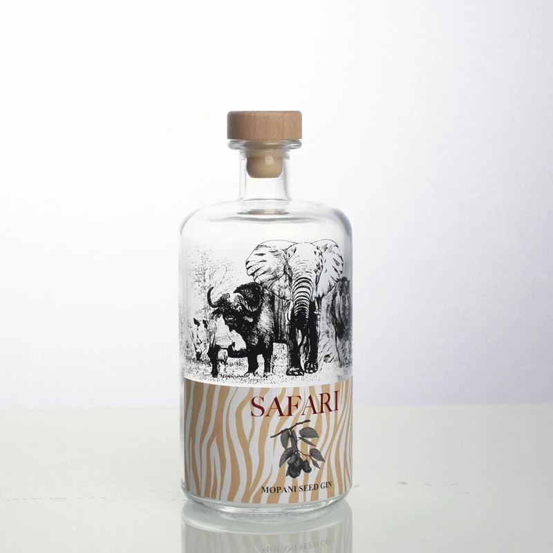 Staklena boca Super Flint Gin