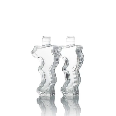Irregularly Shaped 750ml Borosilicate Bottle Irregularly Shaped 750ml Borosilicate Bottle